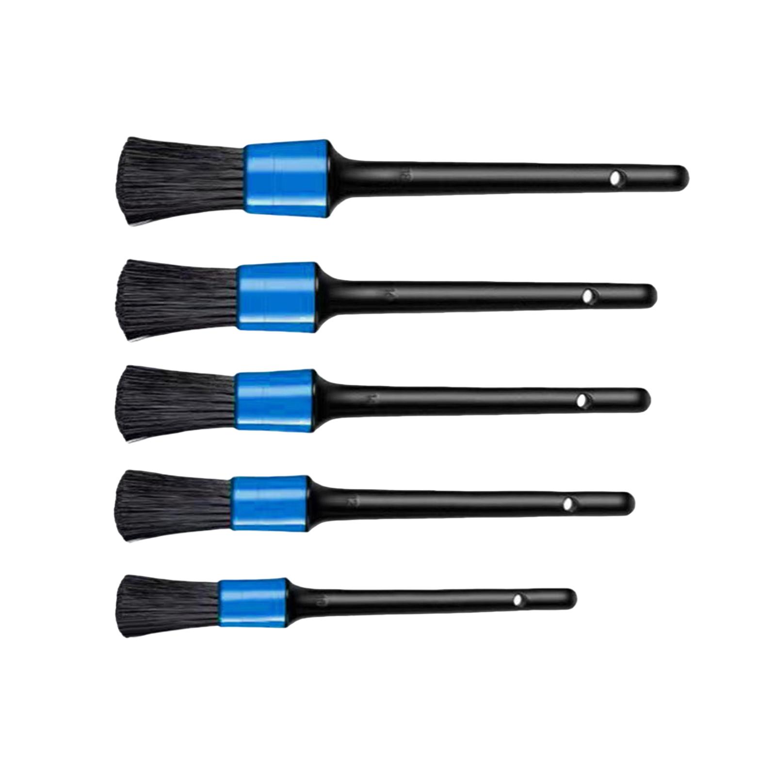 Car Cleaning Brush - 多サイズ対応カーディテイリングブラシセット プラスチック製 ソフトブラシ 車用清掃キット 洗車およびトラック用アクセサリー
