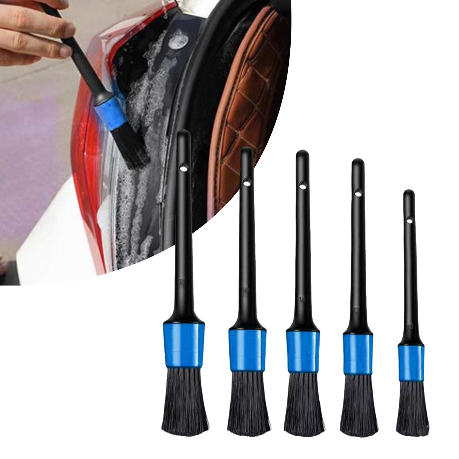 多サイズ対応カーディテイリングブラシセット プラスチック製  - Car Cleaning Brush のレビューと価格