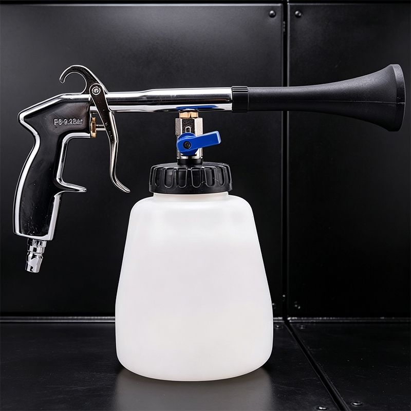 フォームクリーニングガン ブラシ付き 自動車内装洗浄機 トル - Pressure Washer Foam Gun のレビューと価格