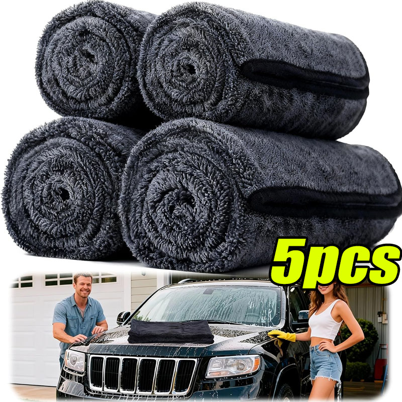マイクロファイバーツイスト洗車タオル プロ仕様 車用クリーニ - Microfiber Towel Detailing のレビューと価格