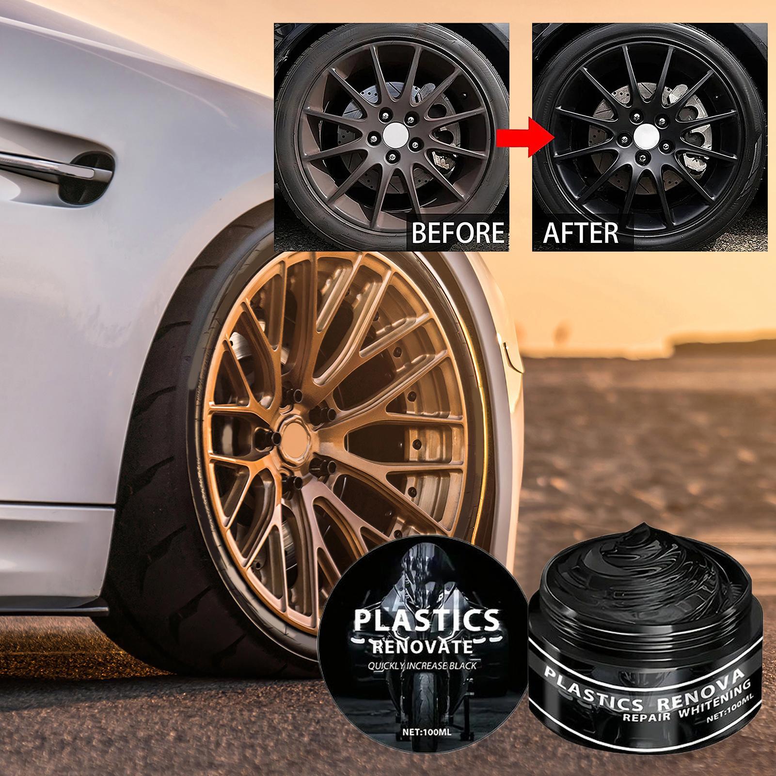 ユニバーサルカーバイクリノベーションワックス100ml 車内 - Trim Restorer Plastic のレビューと価格