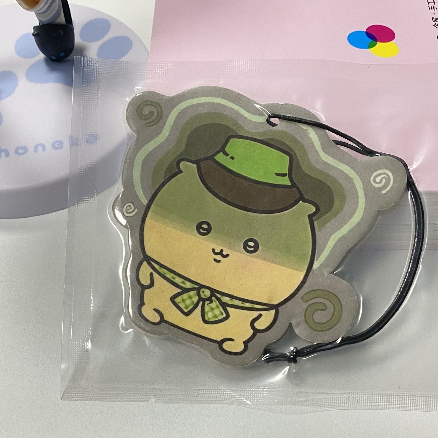 チイカワ、ハチワレ、ウサギのかわいい車用芳香剤、吊り下げ式香 - Odor Eliminator Car のレビューと価格